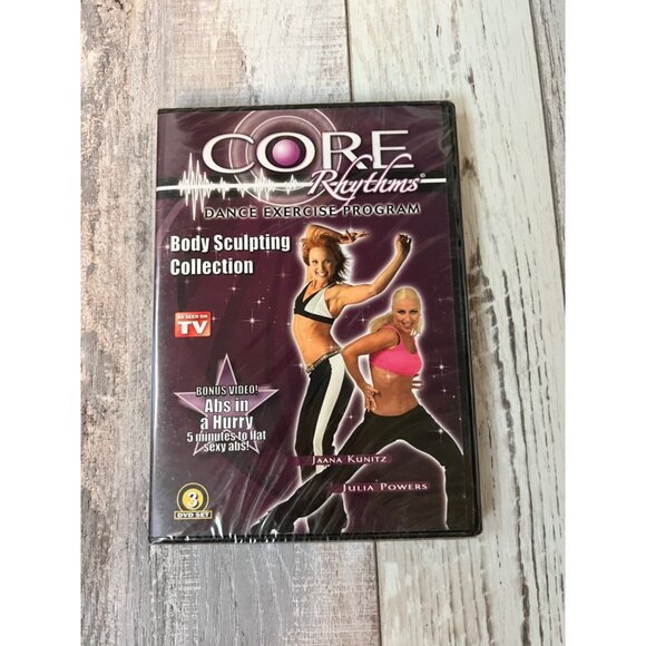 Core Rhythms Dance Exercise Program DVD Body Sculpting Collection NEW - Picture 1 of 4